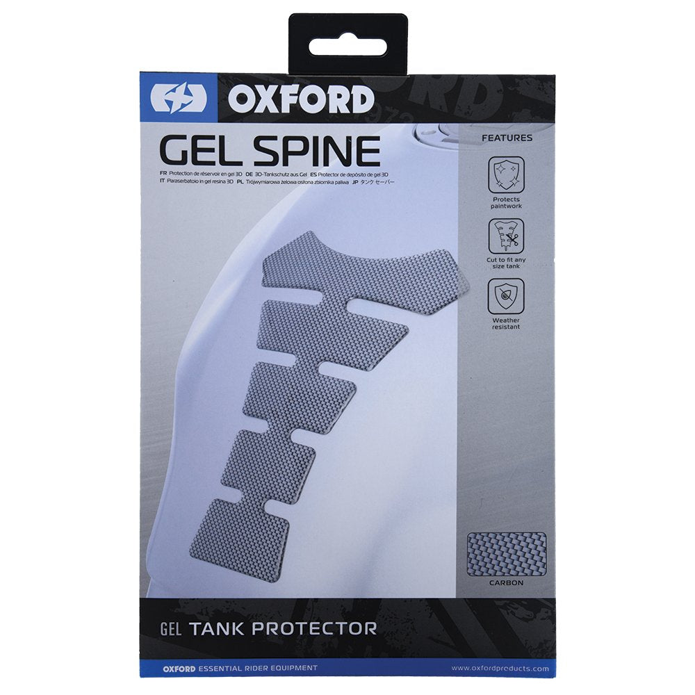 Oxford Gel Spine Black/Carbon - OX651 / OX652..