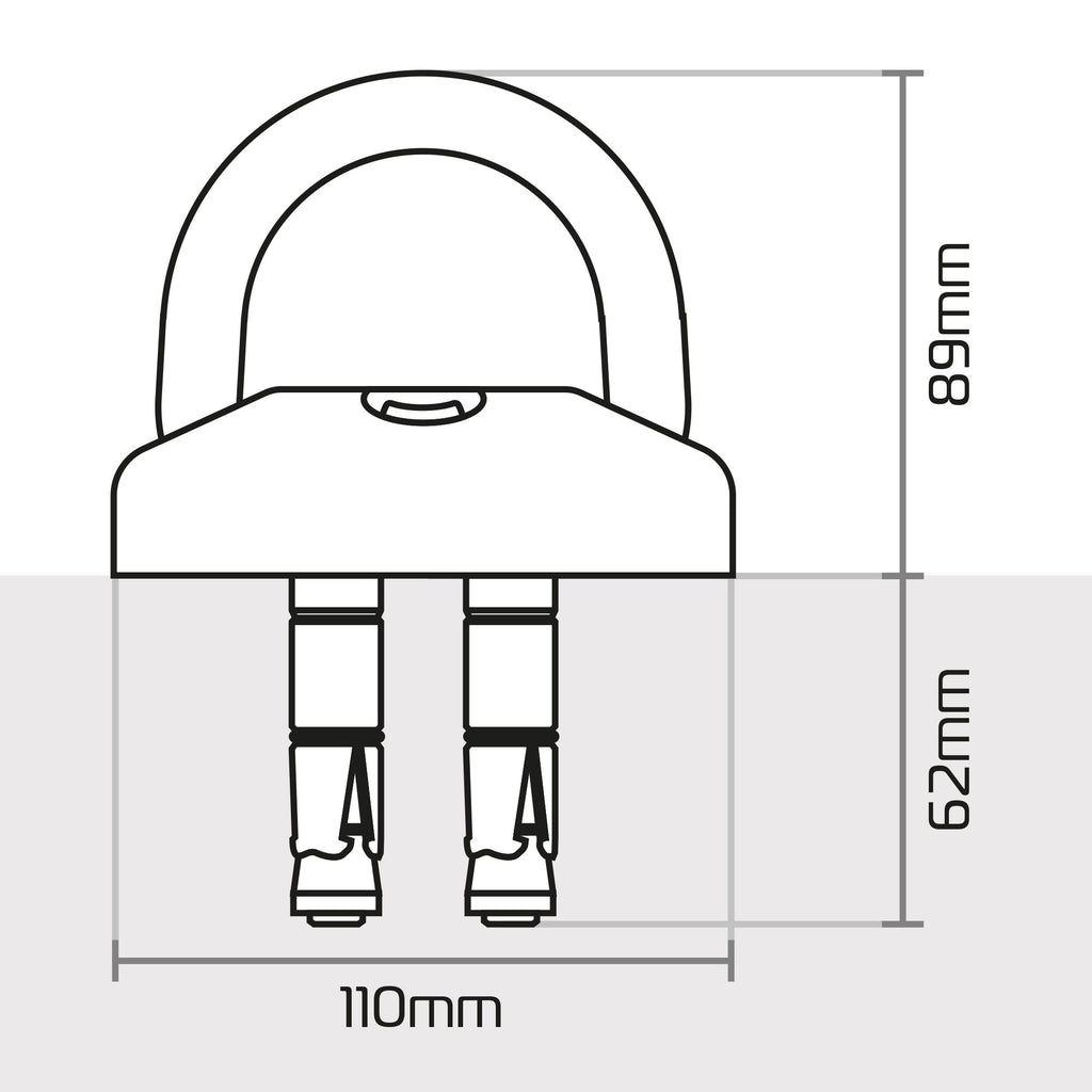 Oxford TaskForce Ground & Wall Anchor Kit - LK408...