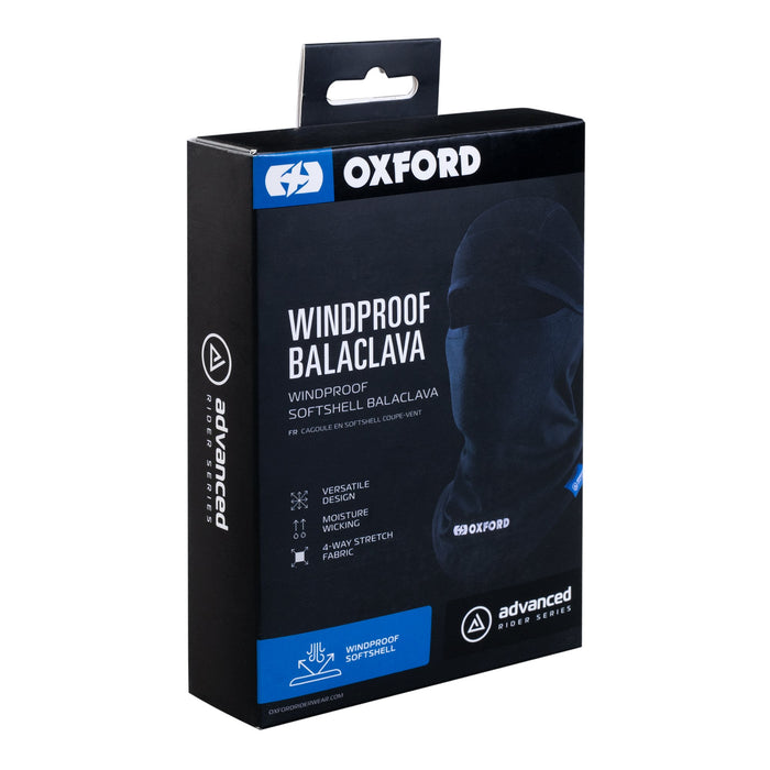 Oxford Advanced Windproof Balaclava Black