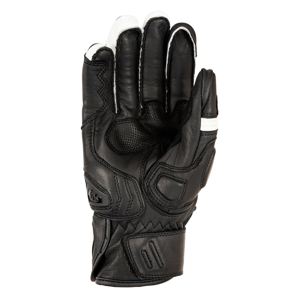 Oxford Cypher 1.0 Short Leather MS Glove Black/White