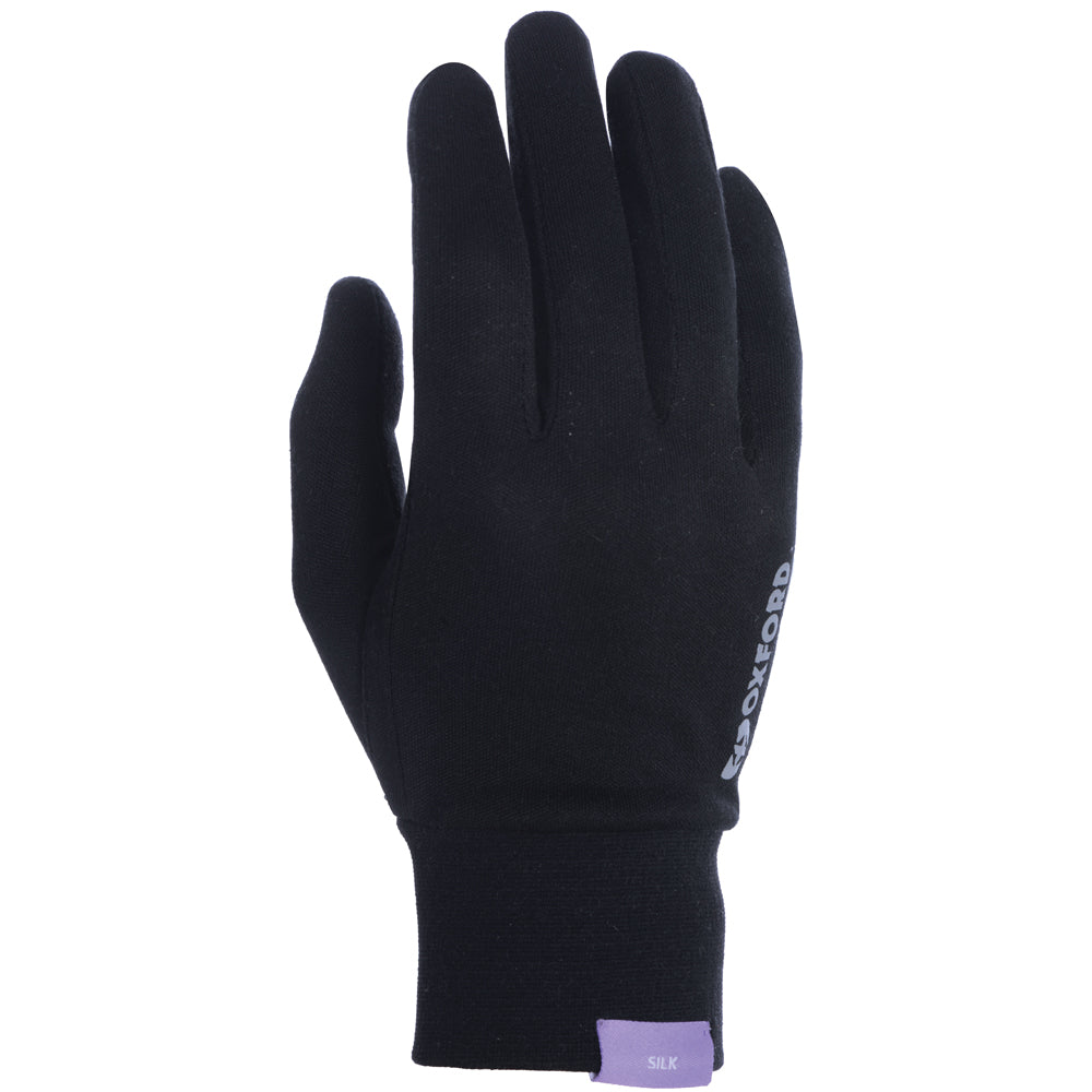 Oxford Deluxe Gloves Silk Blk CA240 CA241